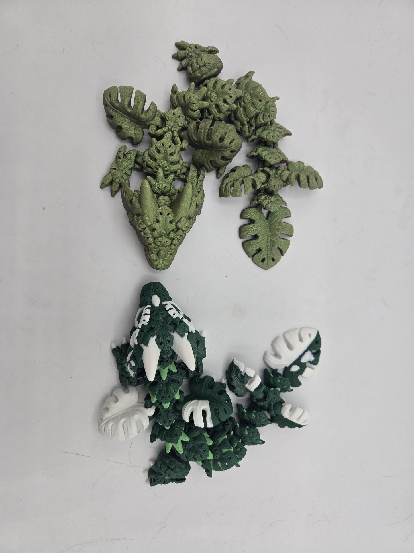 Monstera Plant Baby Dragon Articulated Flexi 3D Print