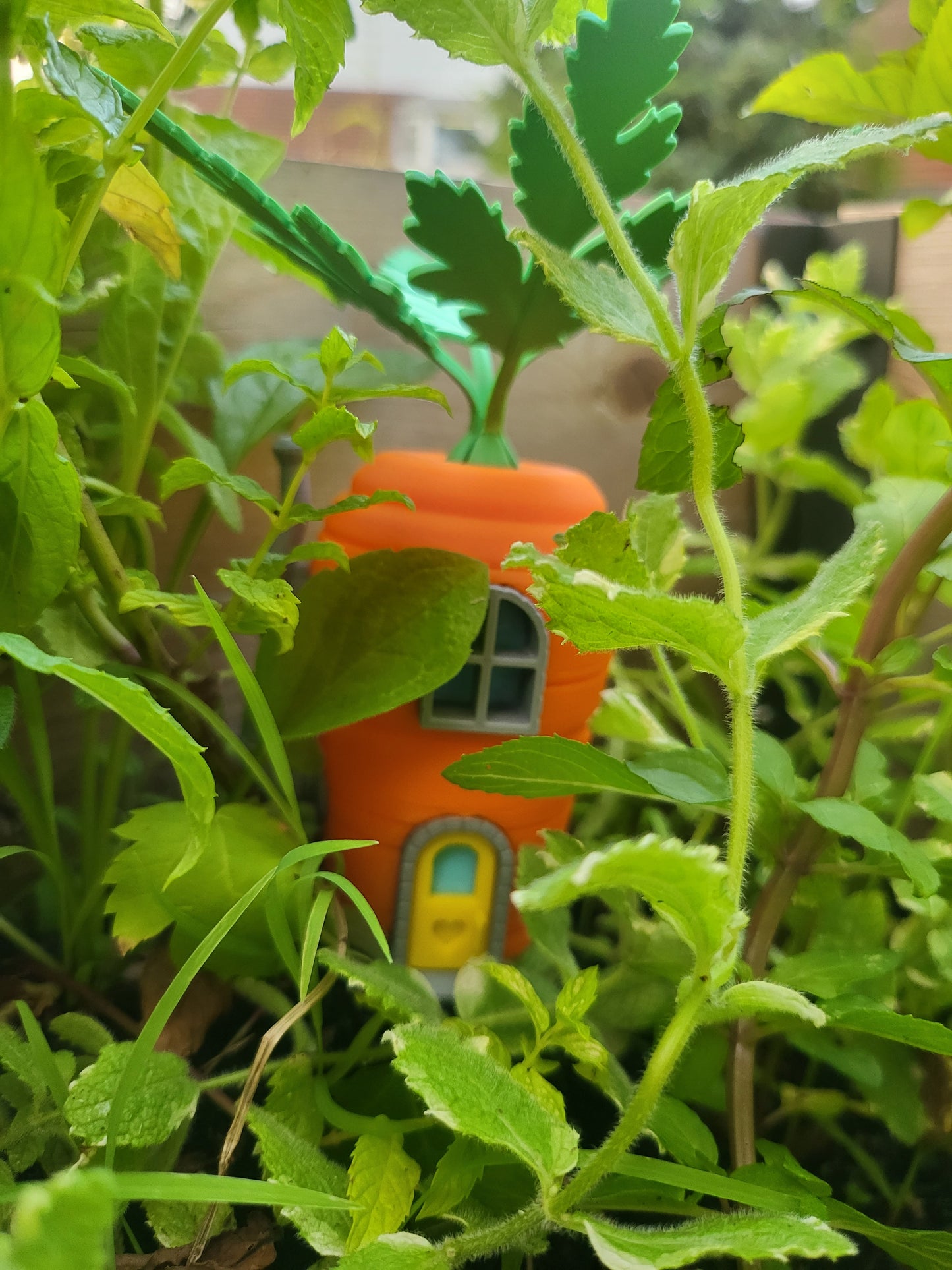 Carrot Fairy House (PLA - Indoor; PETG - Outdoor) | 3D Print