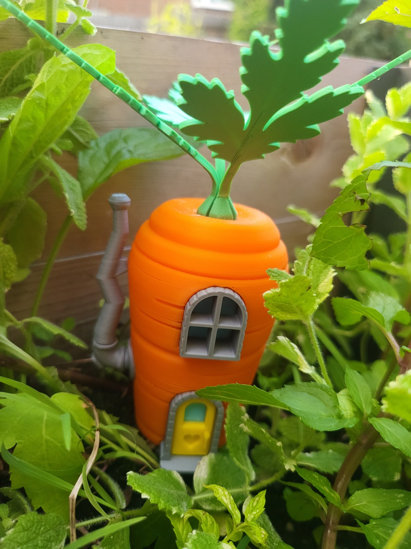 Carrot Fairy House (PLA - Indoor; PETG - Outdoor) | 3D Print