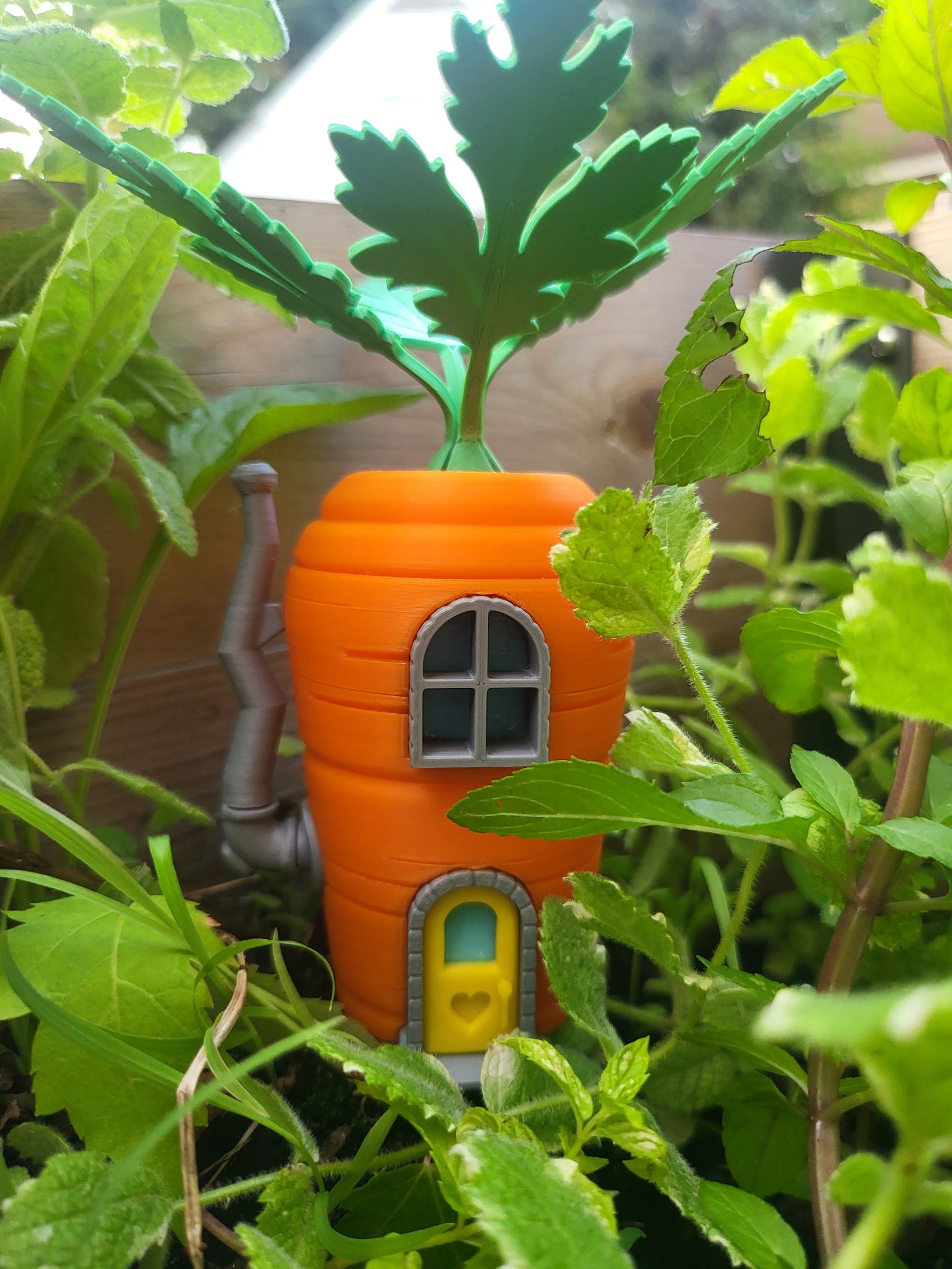 Carrot Fairy House (PLA - Indoor; PETG - Outdoor) | 3D Print