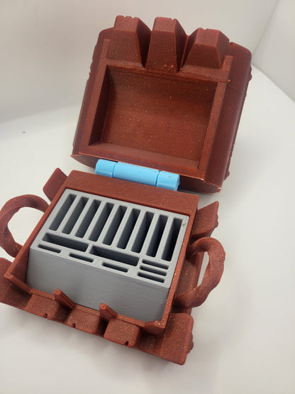 Video Game Skeleton Chest Nintendo Switch Game Storage Container | 3D Print