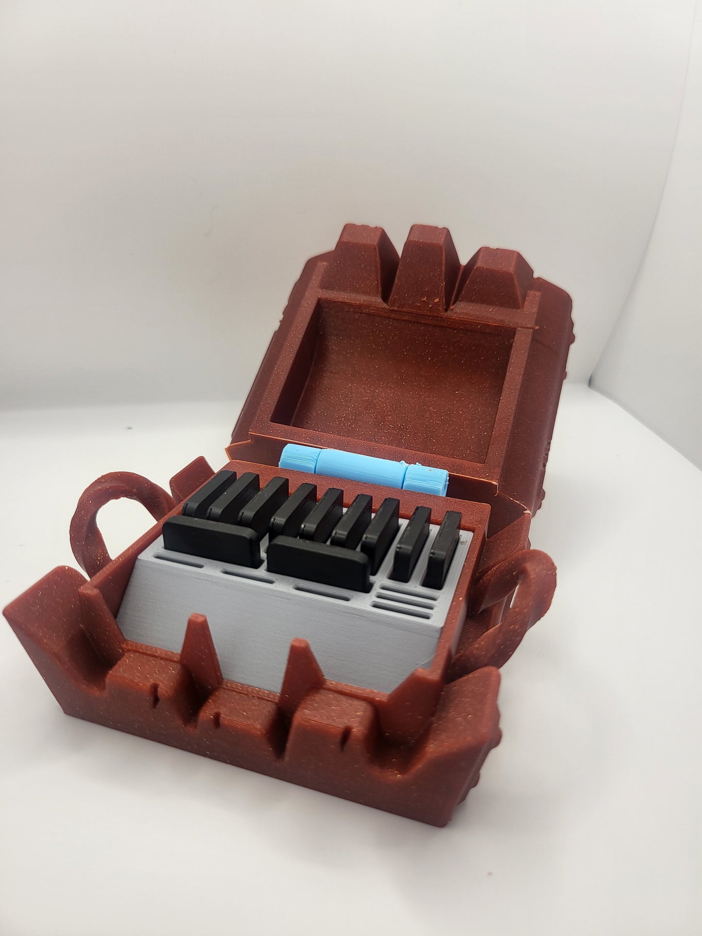 Video Game Skeleton Chest Nintendo Switch Game Storage Container | 3D Print