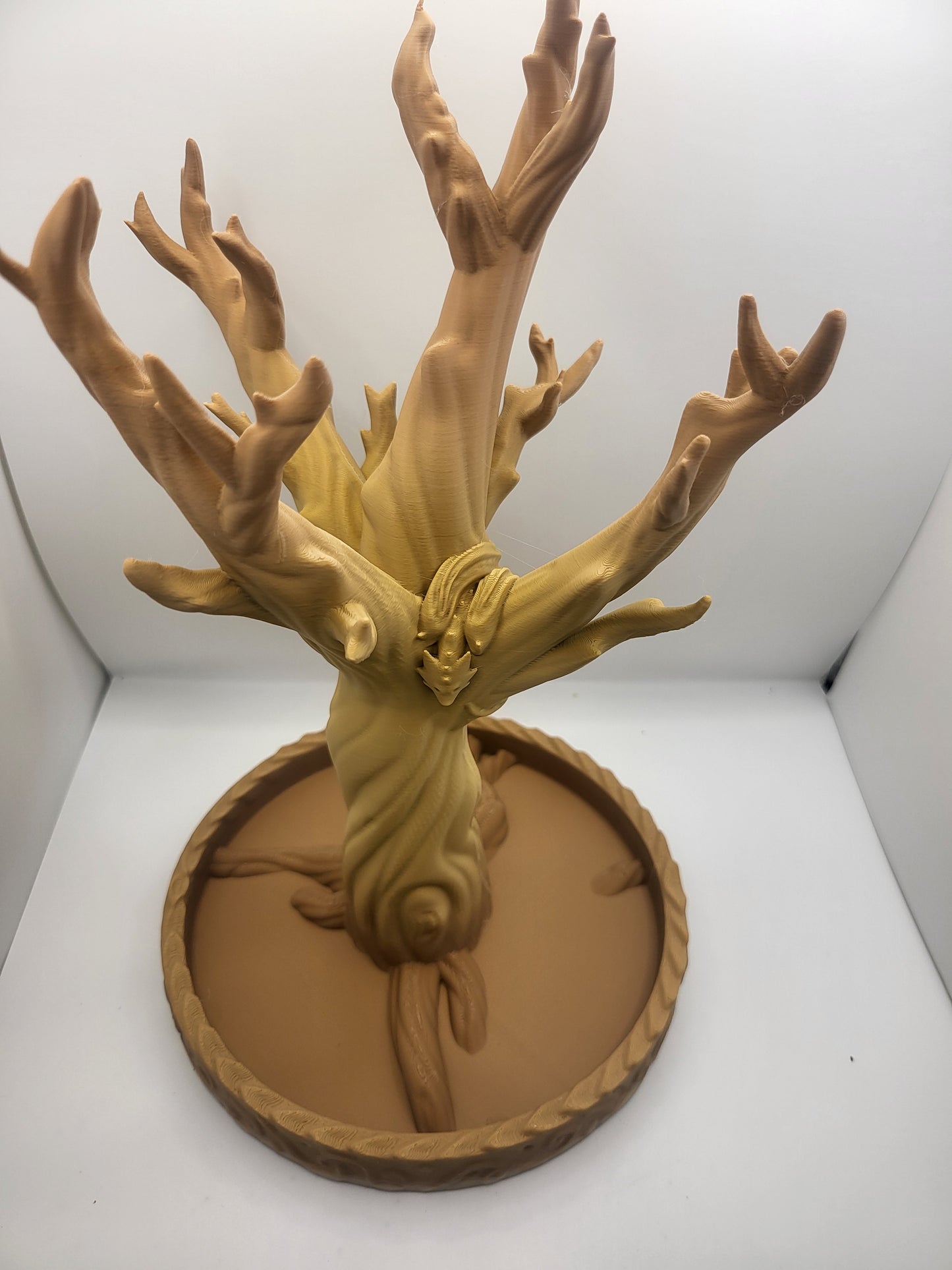 Fantasy Jewelry Tree with Small Dragon | 3D Print