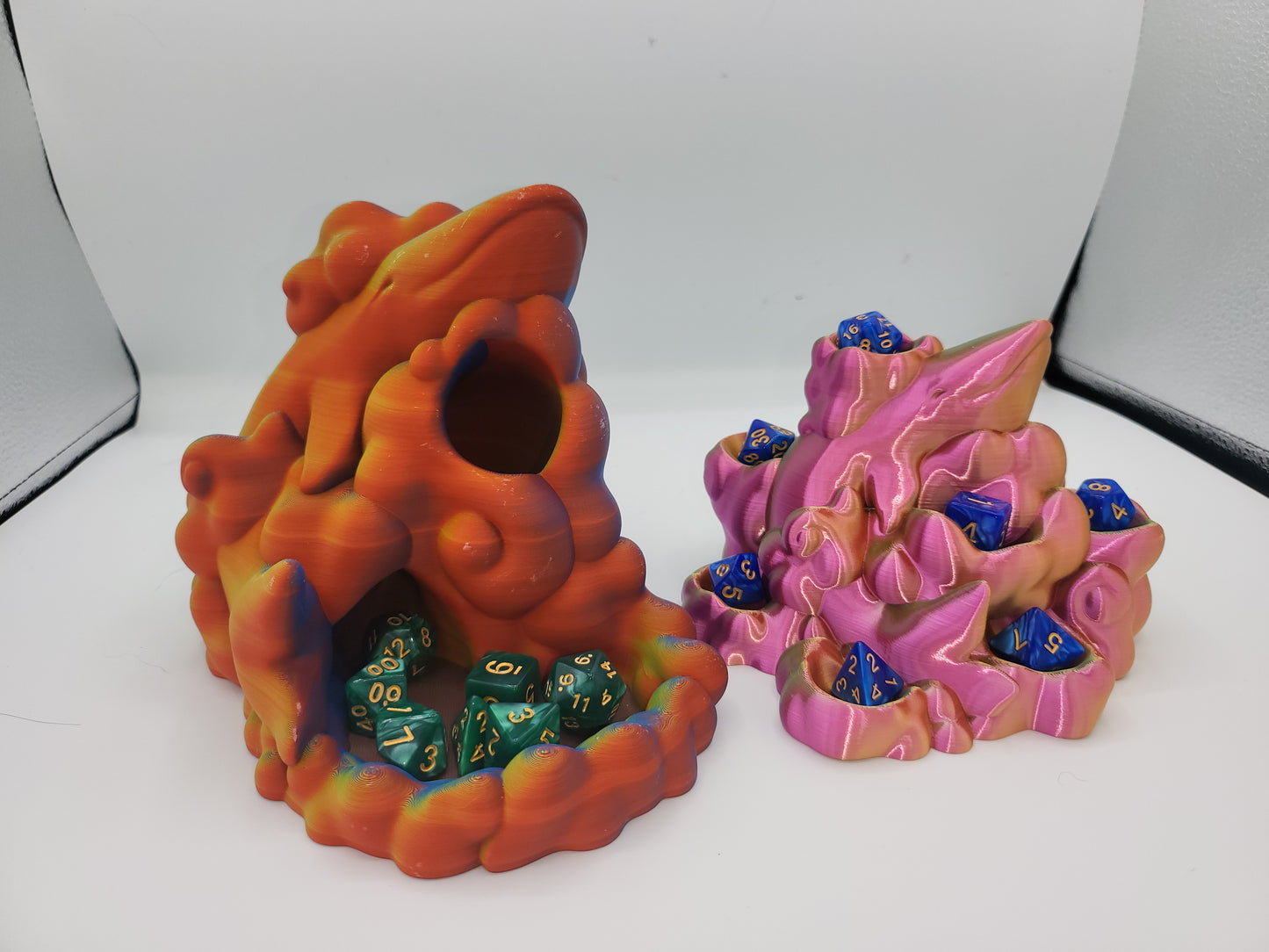 Sleepy Whale Tabletop Game Dice Accessory - Dice Tower or Dice Display Stand | 3D Print