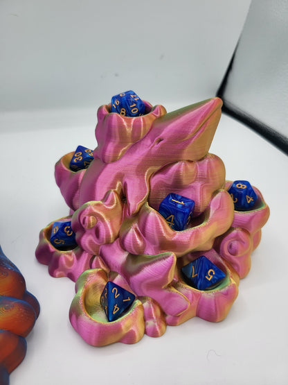 Sleepy Whale Tabletop Game Dice Accessory - Dice Tower or Dice Display Stand | 3D Print