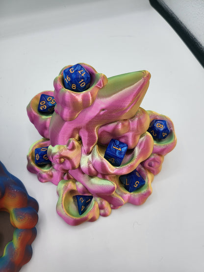 Sleepy Whale Tabletop Game Dice Accessory - Dice Tower or Dice Display Stand | 3D Print