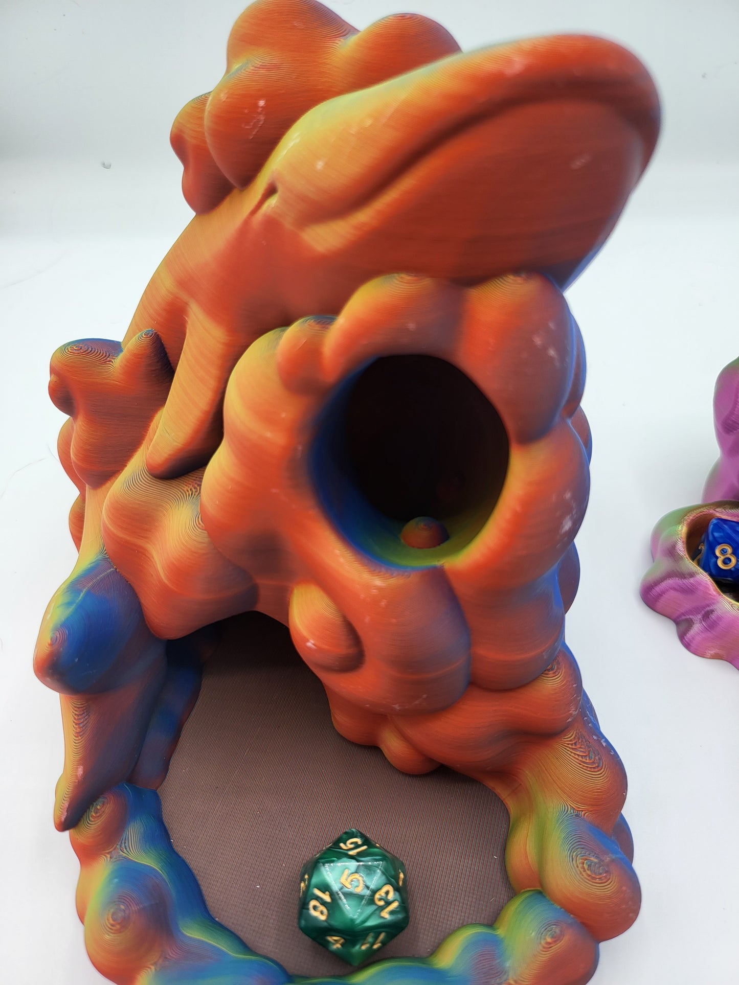 Sleepy Whale Tabletop Game Dice Accessory - Dice Tower or Dice Display Stand | 3D Print