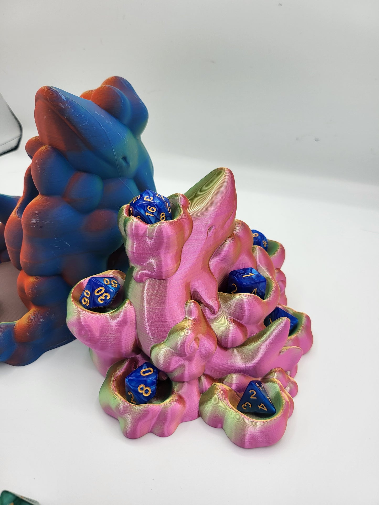 Sleepy Whale Tabletop Game Dice Accessory - Dice Tower or Dice Display Stand | 3D Print