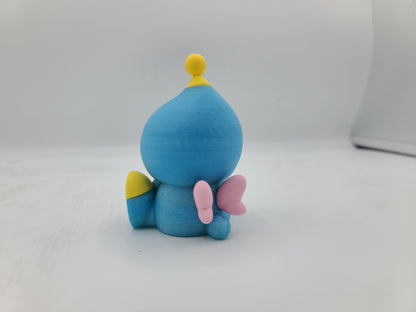 Cute Chao Sculpture 3D Print