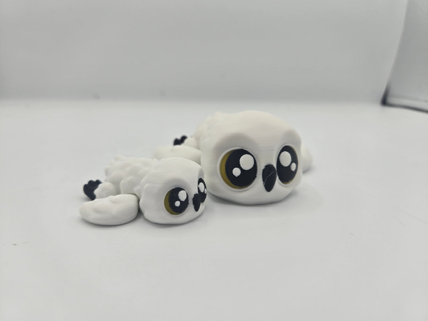 Snowy Owl (Two Sizes Available) Articulated 3D Print