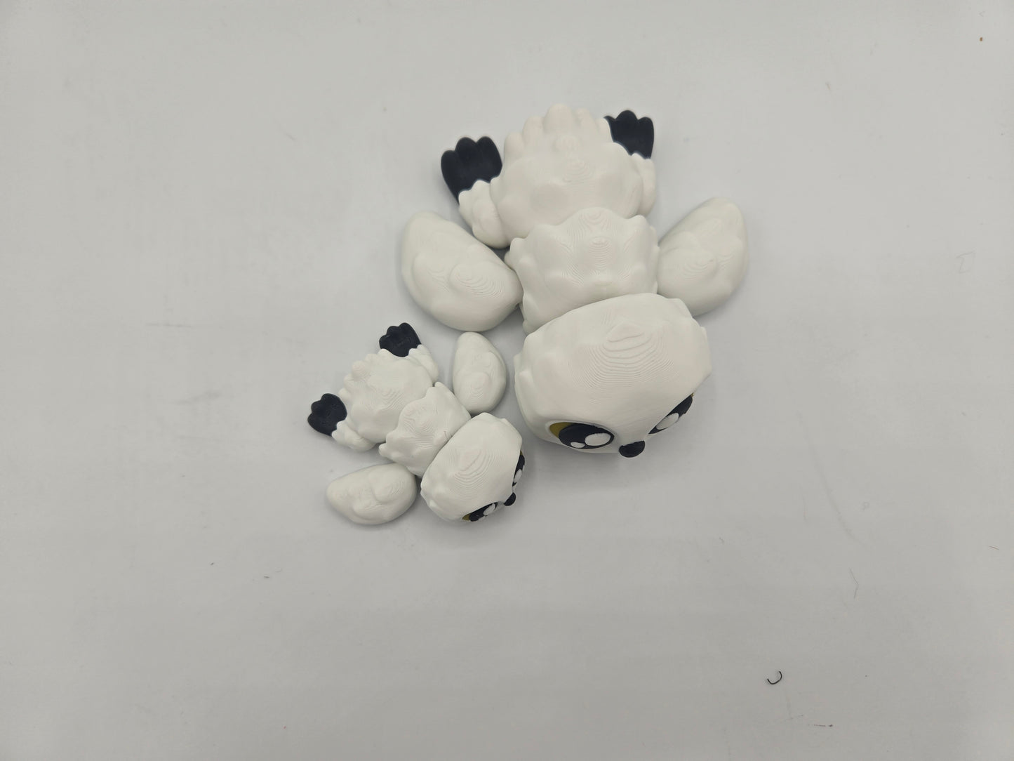 Snowy Owl (Two Sizes Available) Articulated 3D Print