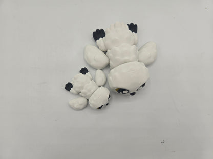 Snowy Owl (Two Sizes Available) Articulated 3D Print