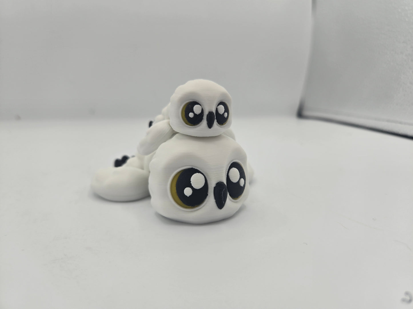 Snowy Owl (Two Sizes Available) Articulated 3D Print