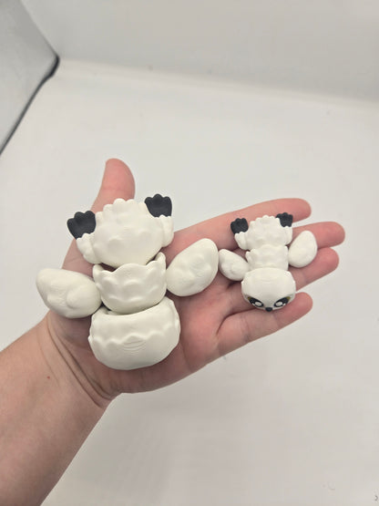 Snowy Owl (Two Sizes Available) Articulated 3D Print