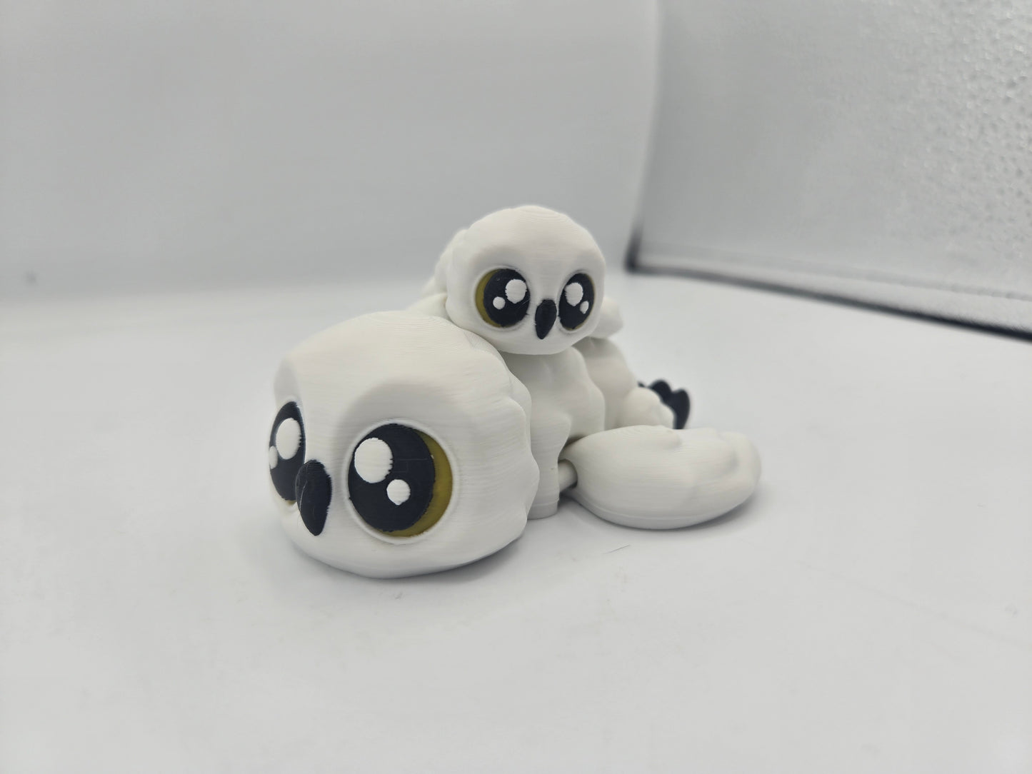 Snowy Owl (Two Sizes Available) Articulated 3D Print