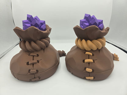 Rupee Bag Nintendo Switch Game Storage Holder – Zelda-Inspired Treasure Sack