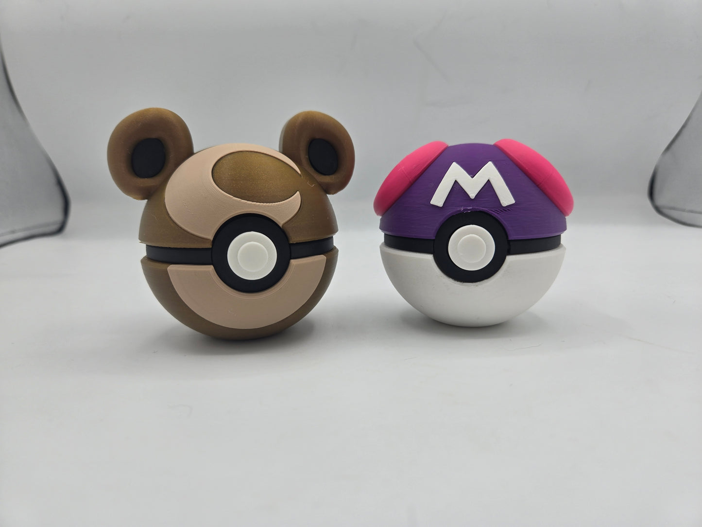 Pokémon Pokéball Inspired Clickers 3D Print