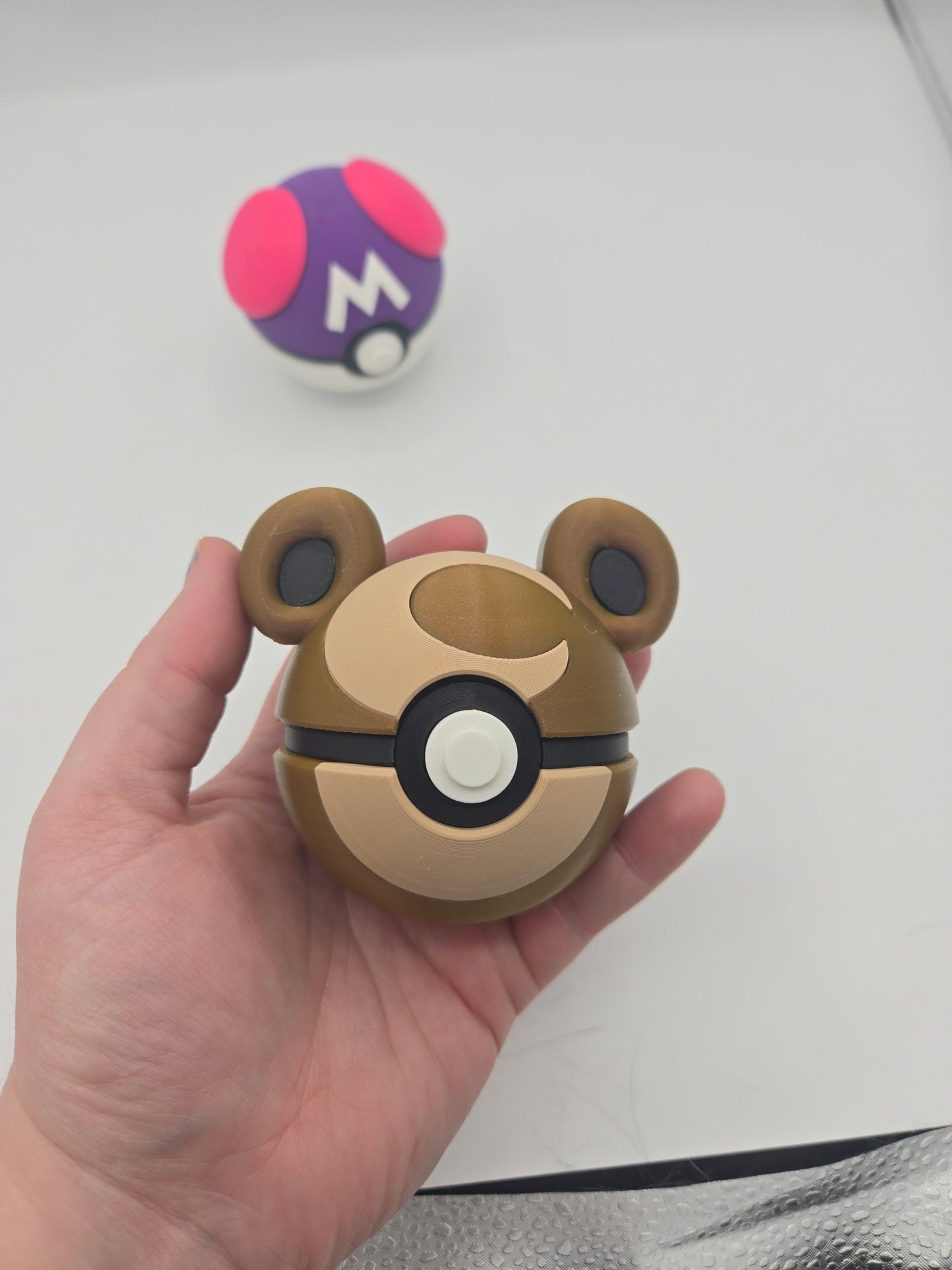 Pokémon Pokéball Inspired Clickers 3D Print