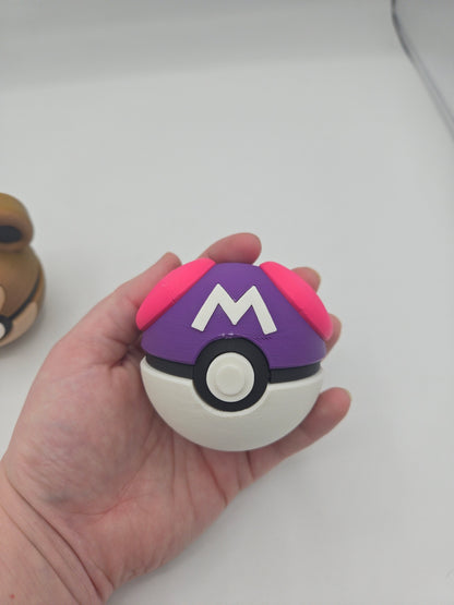 Pokémon Pokéball Inspired Clickers 3D Print