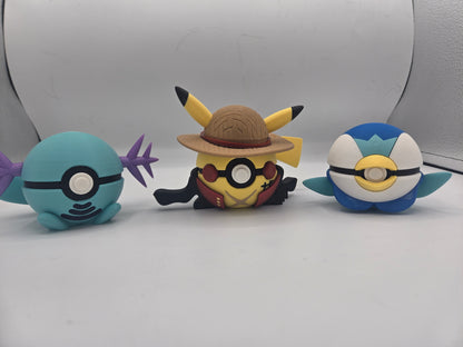 Pokémon Pokéball Inspired Clickers 3D Print