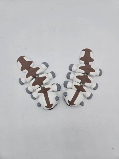 Appa ATLA Inspired Flexi Sky Bison Articulated 3D Print