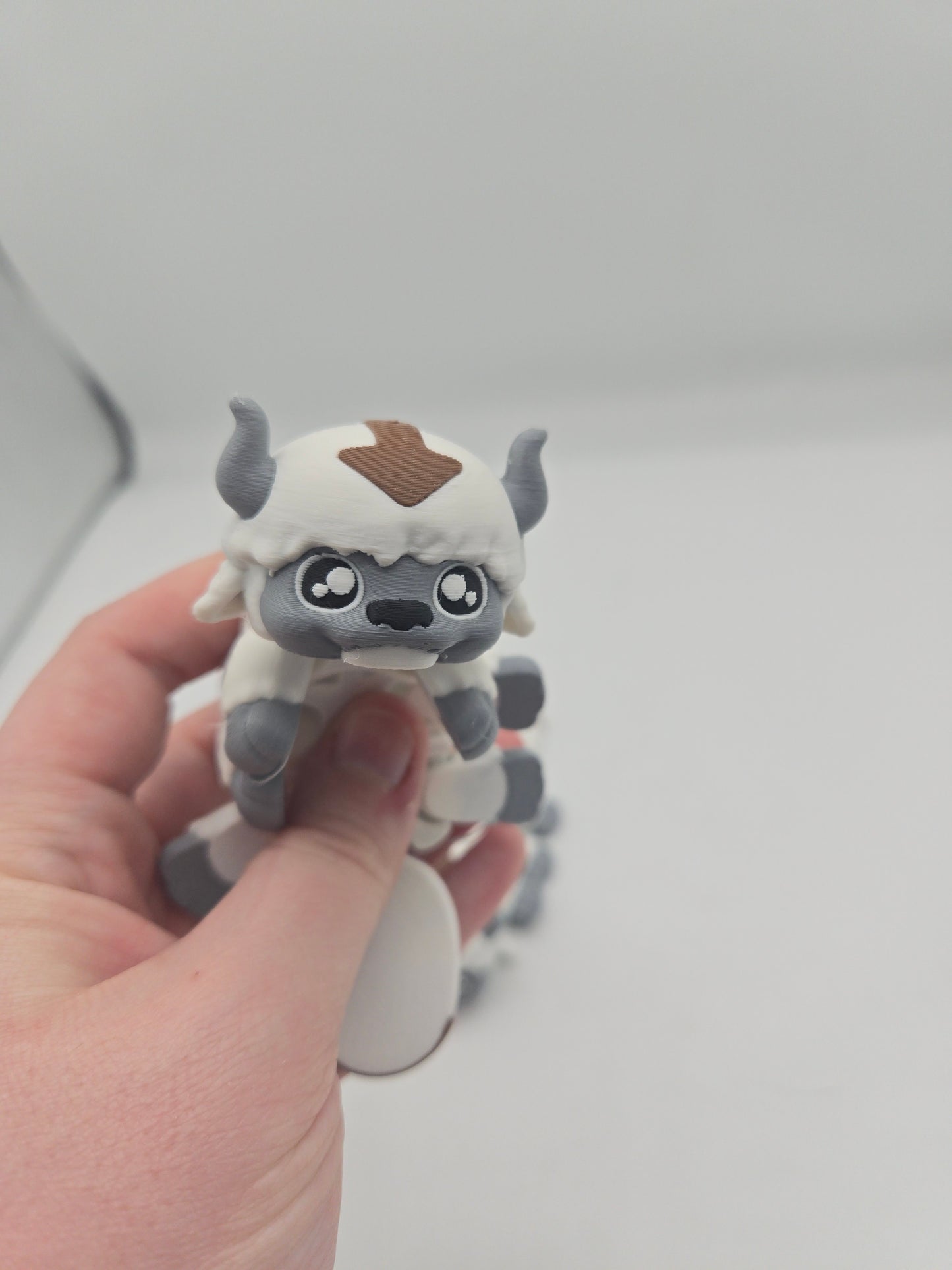 Appa ATLA Inspired Flexi Sky Bison Articulated 3D Print