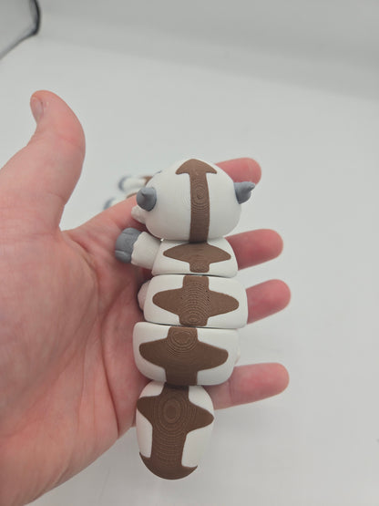 Appa ATLA Inspired Flexi Sky Bison Articulated 3D Print