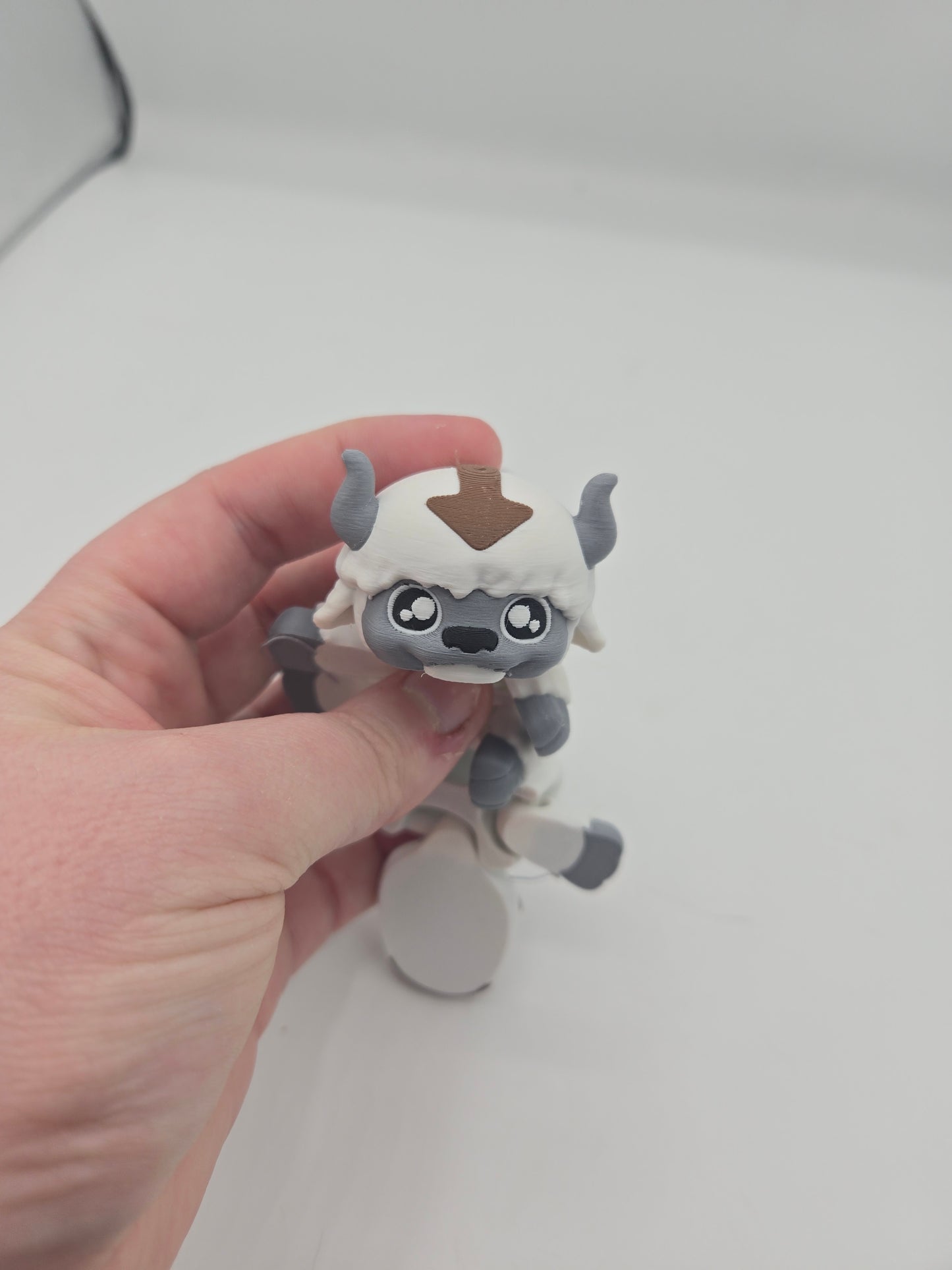 Appa ATLA Inspired Flexi Sky Bison Articulated 3D Print