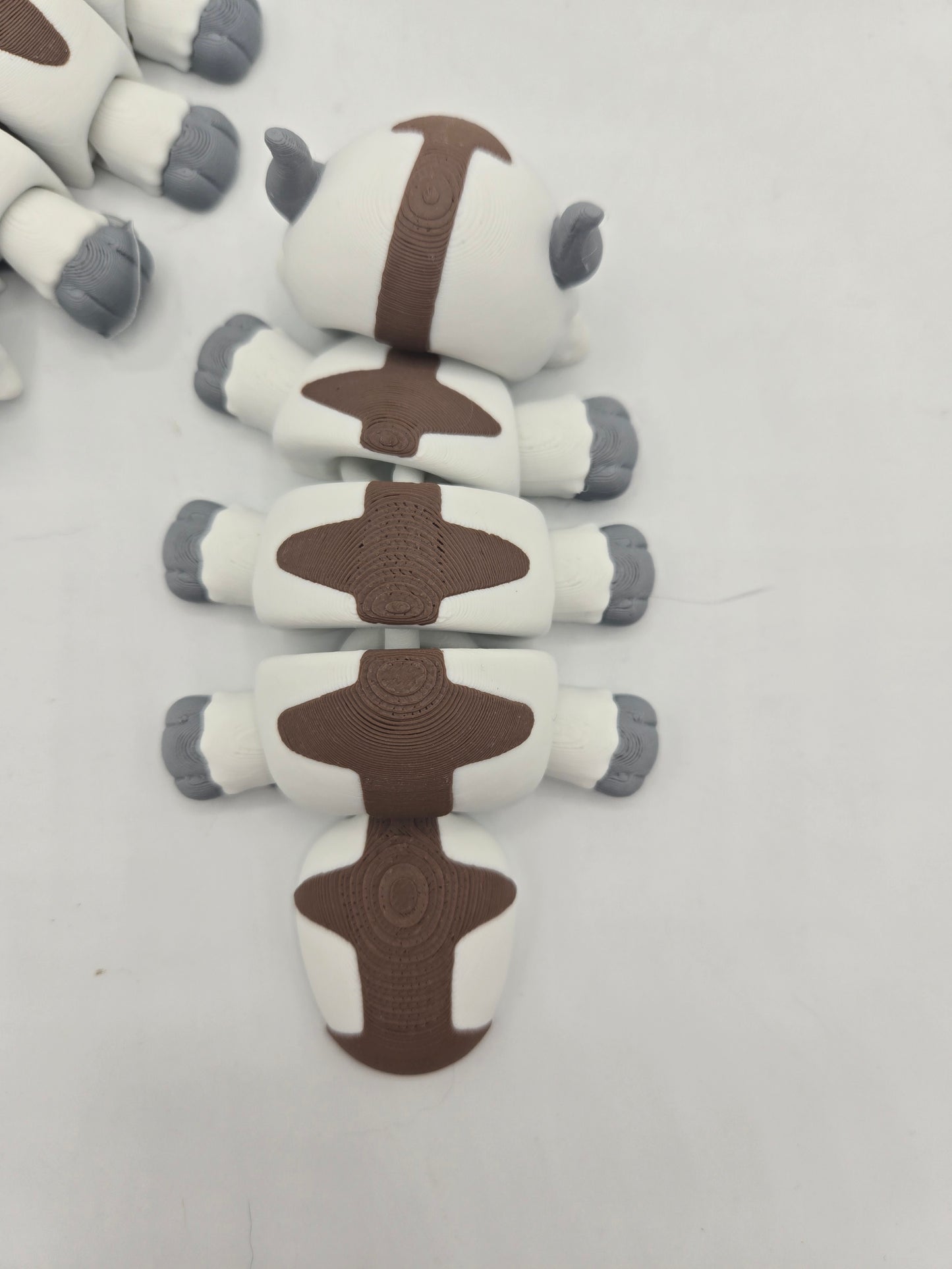 Appa ATLA Inspired Flexi Sky Bison Articulated 3D Print