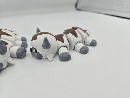 Appa ATLA Inspired Flexi Sky Bison Articulated 3D Print