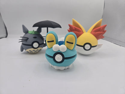 Pokémon Pokéball Inspired Clickers 3D Print