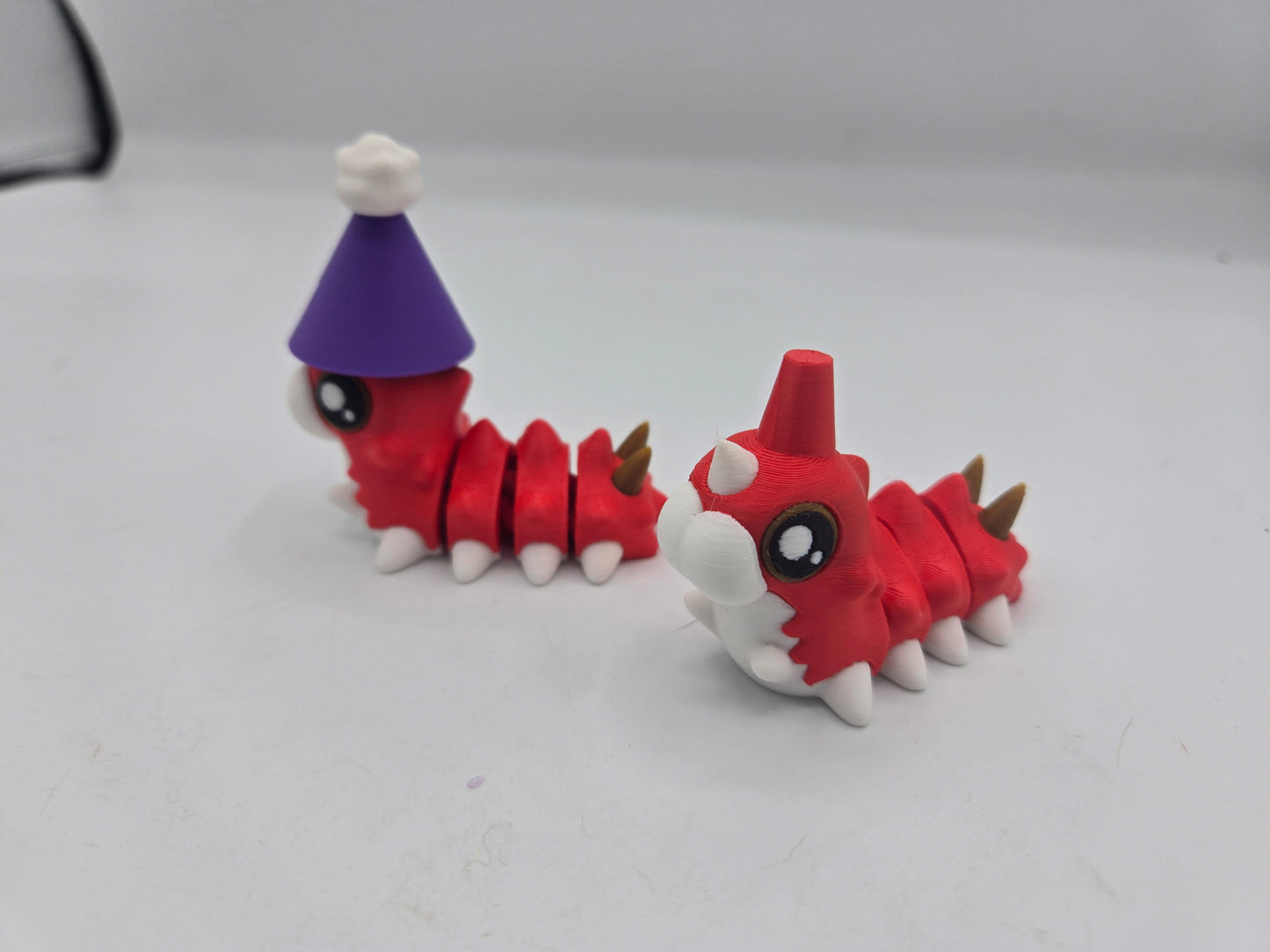Party Worm Wurmple Inspired Flexi 3D Print