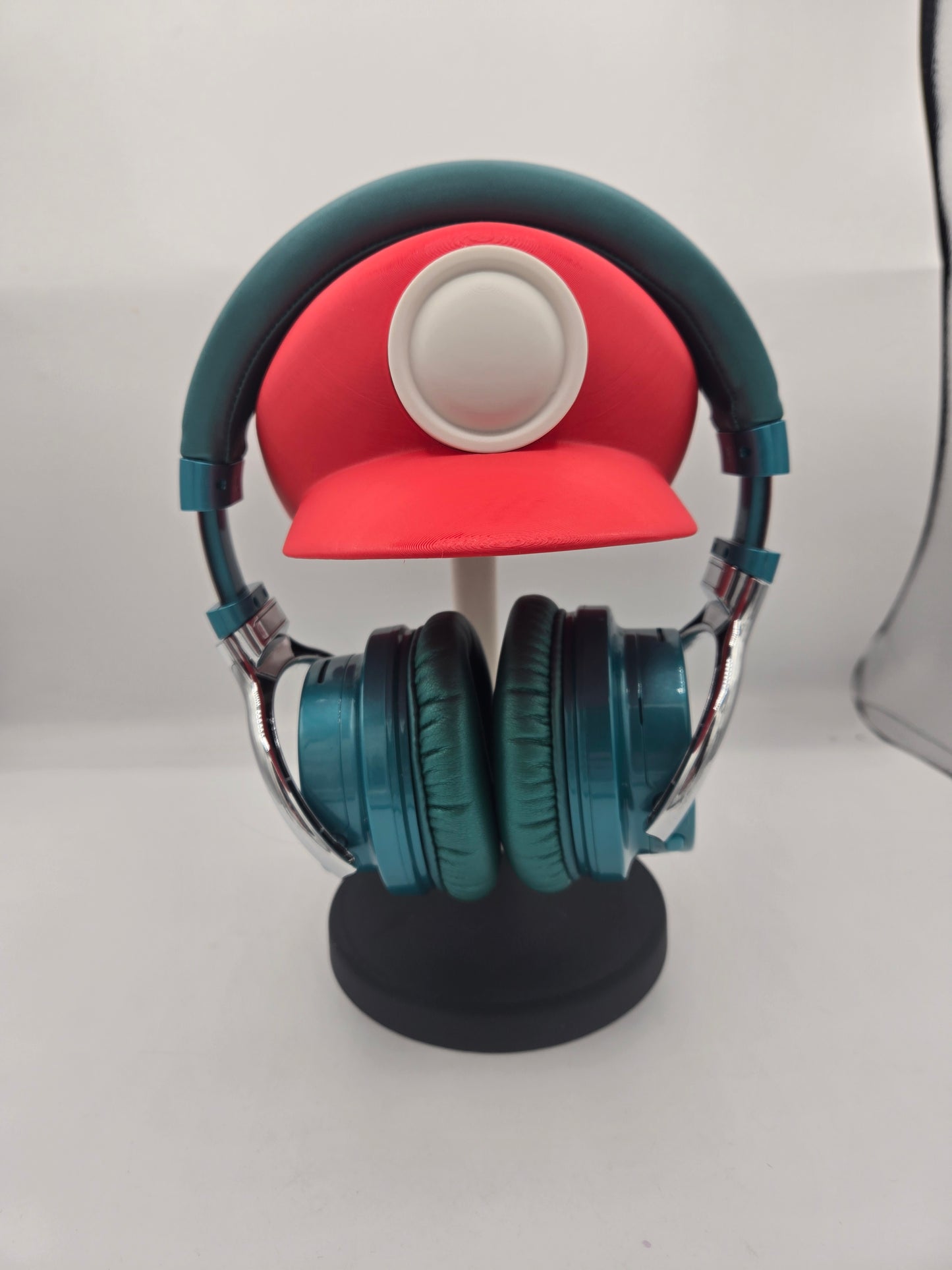 Plumber Hat Headphone Stand Gamer Setup 3D Print