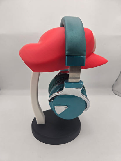 Plumber Hat Headphone Stand Gamer Setup 3D Print