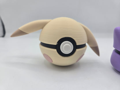 Pokémon Pokéball Inspired Clickers 3D Print