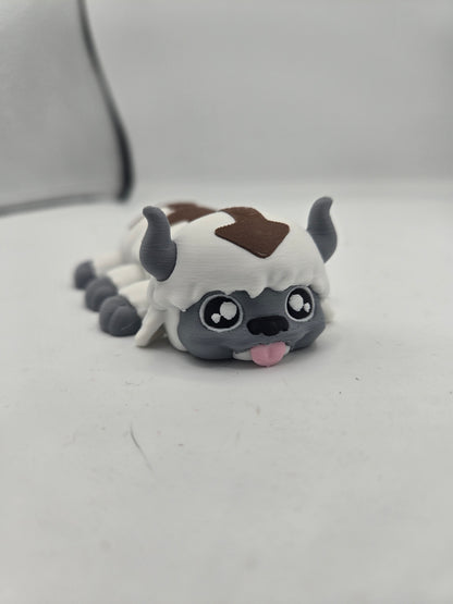 Appa ATLA Inspired Flexi Sky Bison Articulated 3D Print