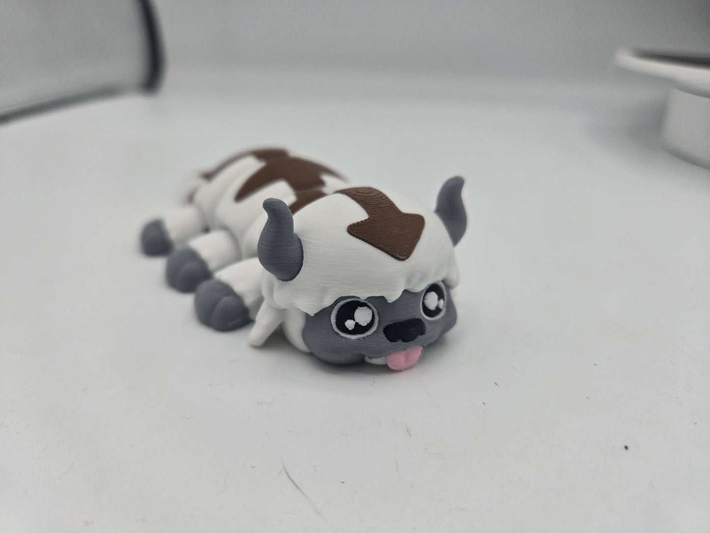Appa ATLA Inspired Flexi Sky Bison Articulated 3D Print