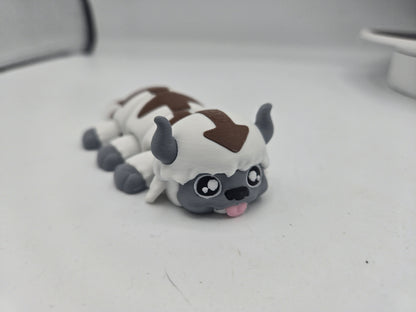 Appa ATLA Inspired Flexi Sky Bison Articulated 3D Print