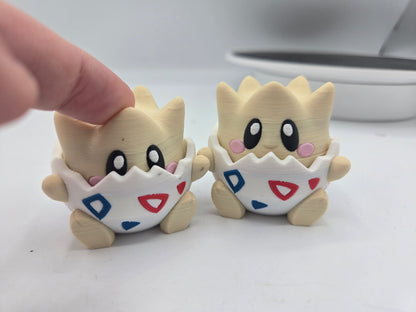 Togepi Pokémon-Themed Mechanical Key Switch Clicker Fidget – 3D Print