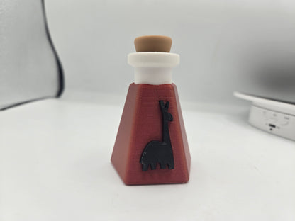 Kuzco’s Poison Potion Bottle Mechanical Key Switch Clicker Fidget 3D Print