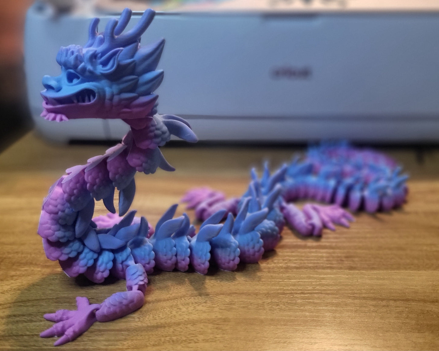 Imperial Dragon Flexi Poseable 3D Print