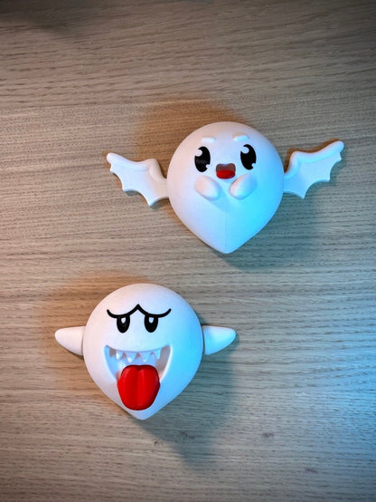 Articulated Boo and Kawaii Bat