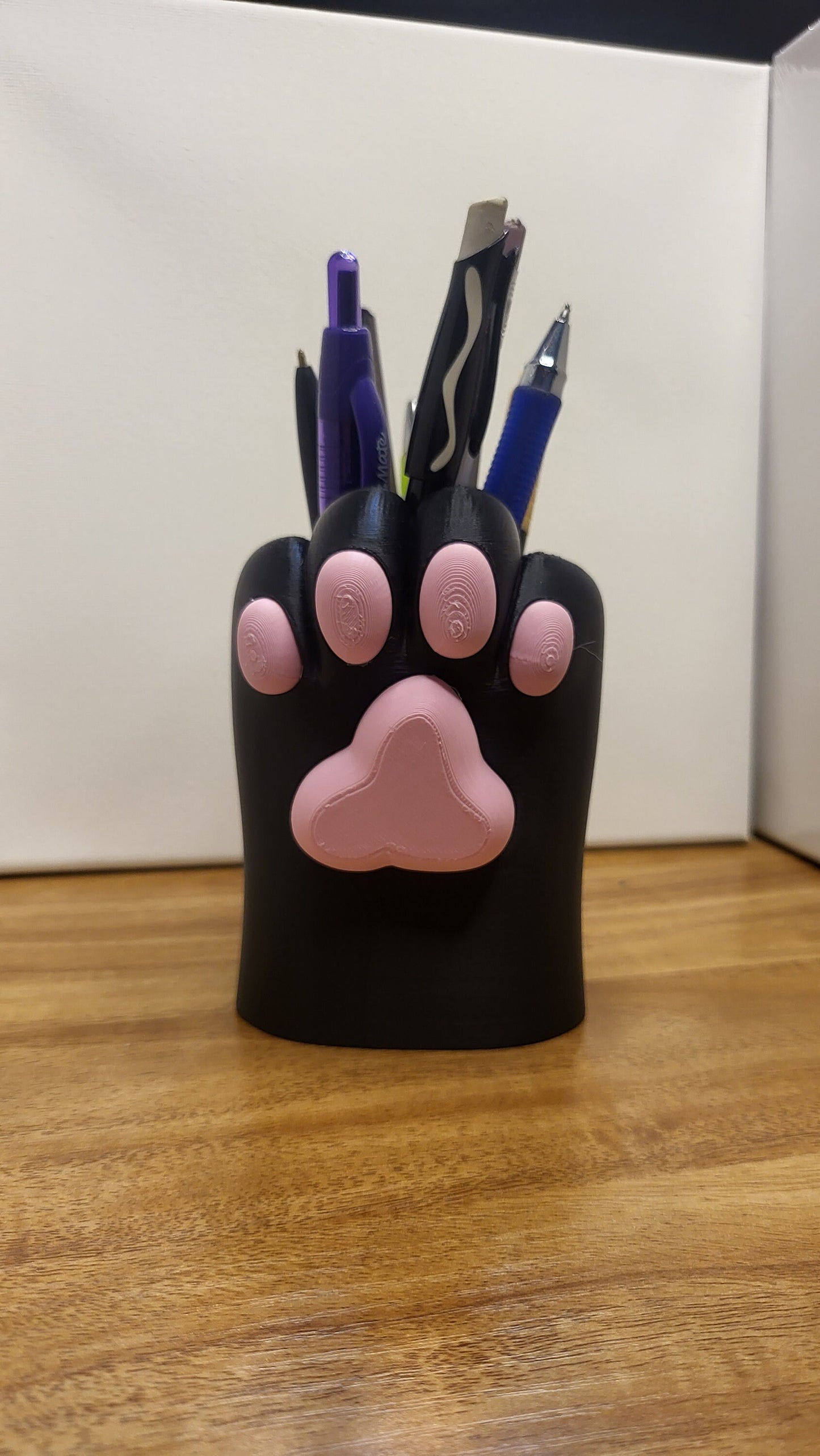 Cat Paw Pencil Holder