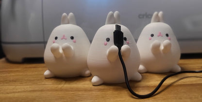Kawaii Bunny Cord Holder (3D Print)