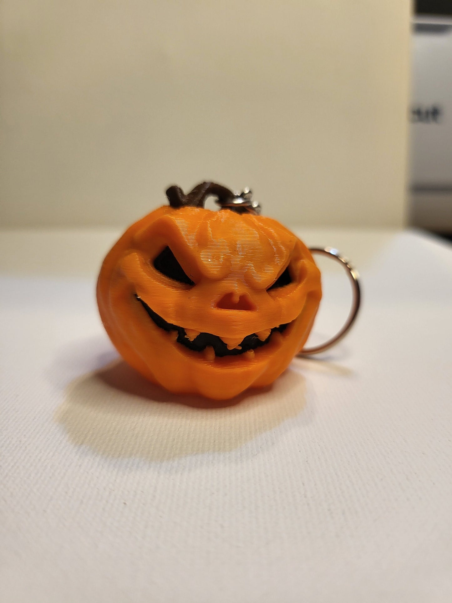 Jack-o-Lantern Magnet or Keychain