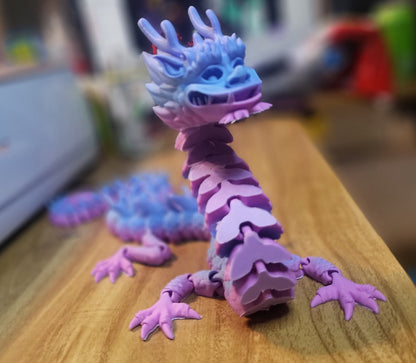 Imperial Dragon Flexi Poseable 3D Print