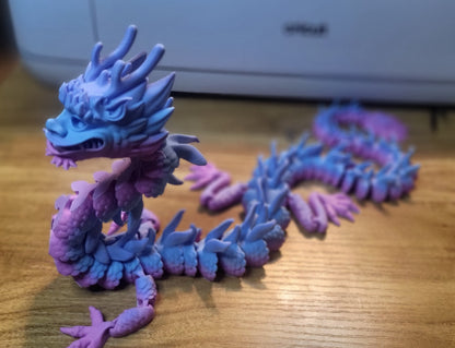 Imperial Dragon Flexi Poseable 3D Print