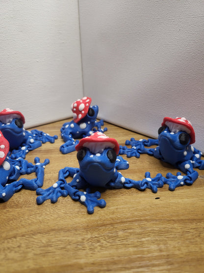 Spotted Mushroom Frogs 3D Print