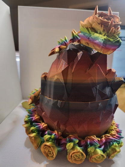 Crystal Dragon Egg 3D Print