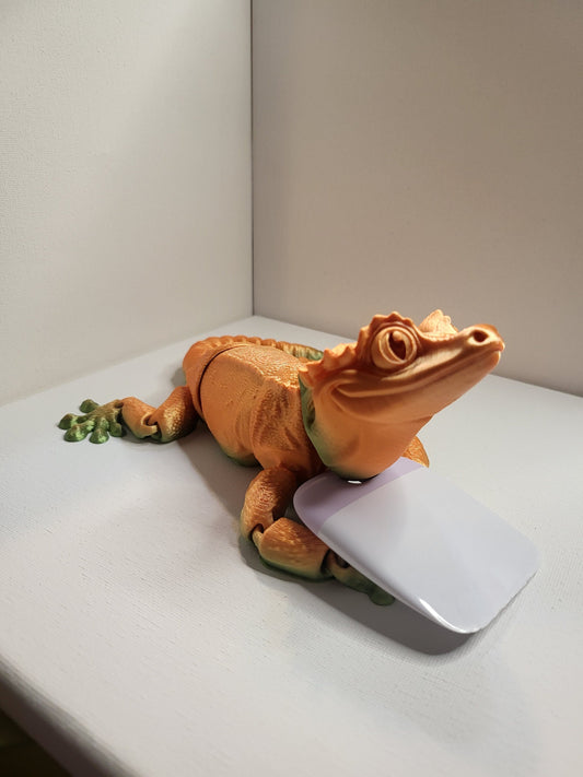Crested Gecko Articulated 3D Print